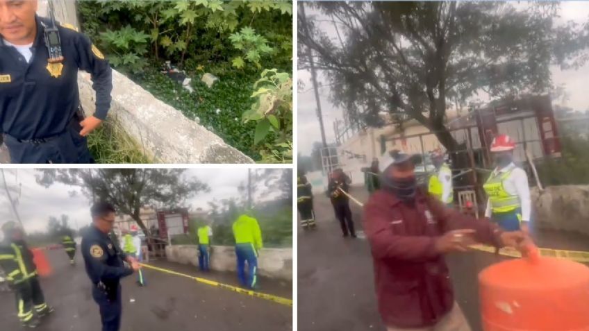 Hallan cadáver con signos de violencia en canal de aguas negras en Xochimilco