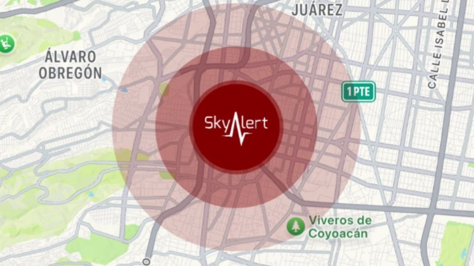 Un sistema de alertamiento informó del hecho.