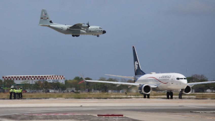 Aeropuerto de Mérida reinicia operaciones, anuncia el gobernador Joaquín Díaz Mena