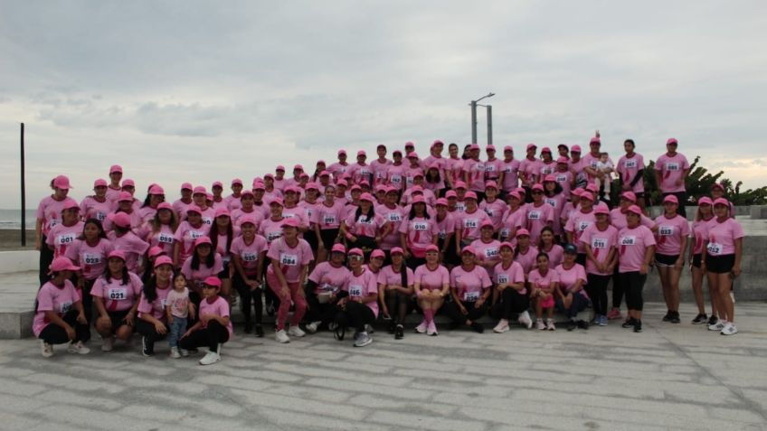 Hutchison Ports ICAVE organiza su primera carrera contra el cáncer de mama en Veracruz