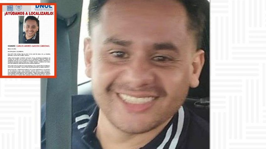 Carlos, hombre de origen colombiano, desapareció en la ciudad de Oaxaca; a casi tres meses sigue sin ser localizado