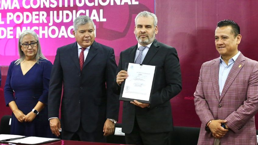 Gobierno de Michoacán propone reforma al Poder Judicial local