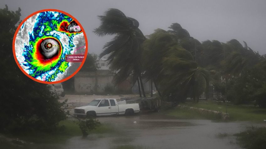 Huracán Milton: ¿qué estados tendrán intensas lluvias este miércoles 9 de octubre?