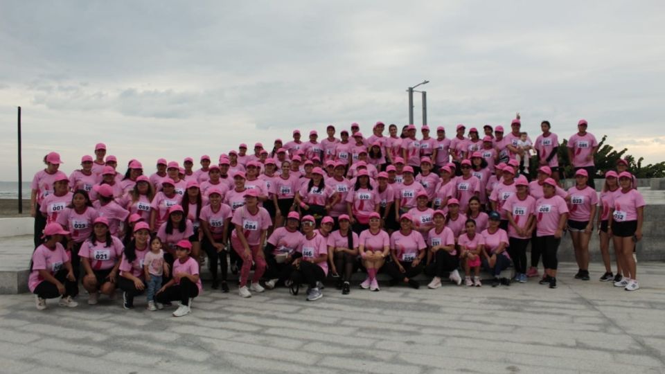 Hutchison Ports ICAVE celebró su primera carrera contra el cáncer de mama en Veracruz.