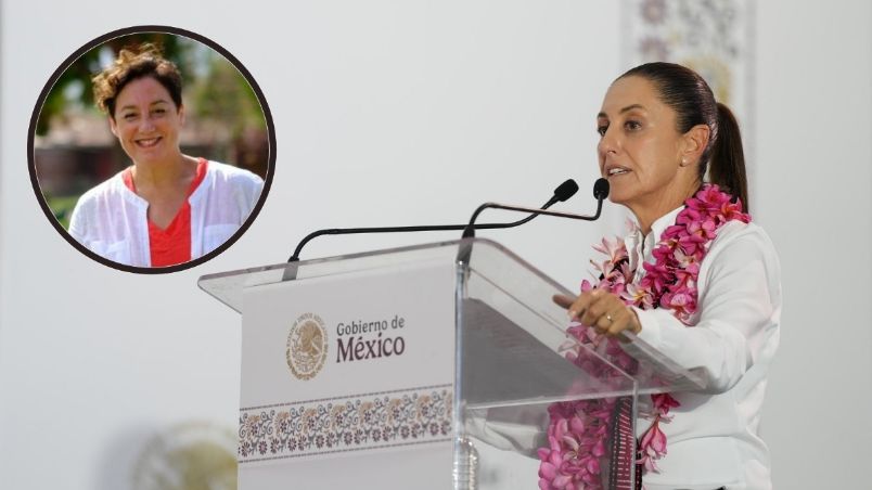 La embajadora manifestó que hay un antes y un después de que un país tenga a una mujer presidenta.