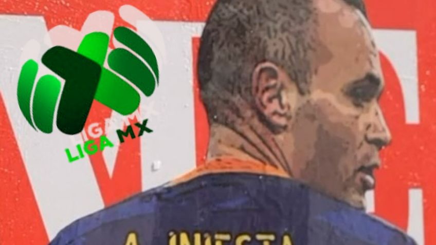 Jugador de la Liga MX comparte foto junto a Iniesta, fans reaccionan diciendo que parecen familia