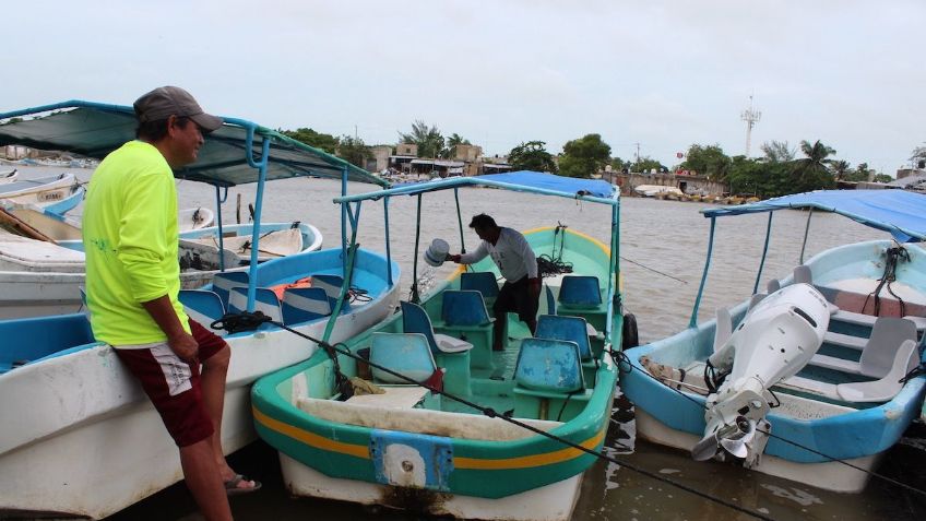 Localizan a 4 pescadores de la embarcación “Neldy” en Yucatán tras paso de Milton