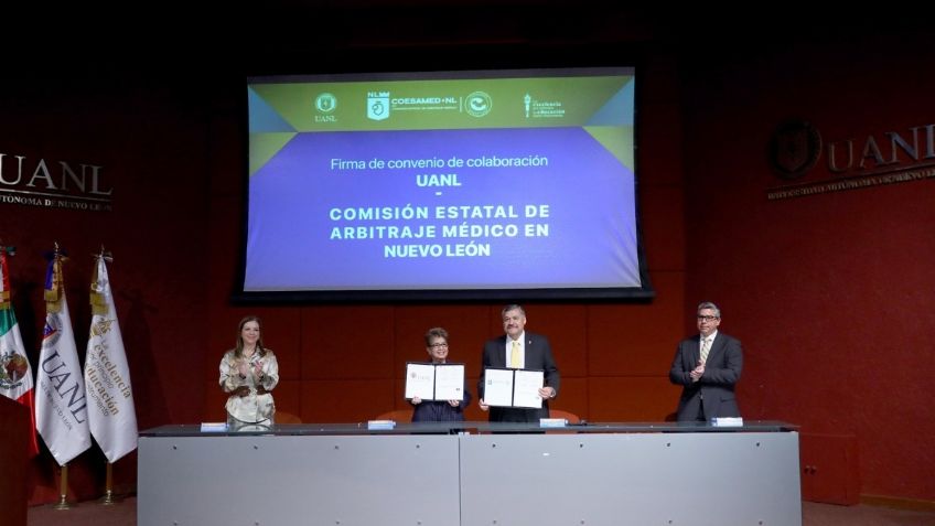 UANL firma convenio de colaboración con la Comisión Estatal de Arbitraje Médico