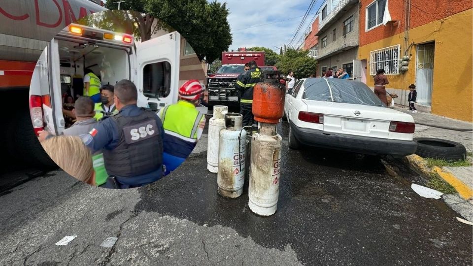 La mujer fue atendida en el Hospital Magdalena de las Salinas, del IMSS.