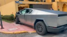 VIDEOS: Cybertruck de Tesla choca contra una casa de la alcaldía Miguel Hidalgo