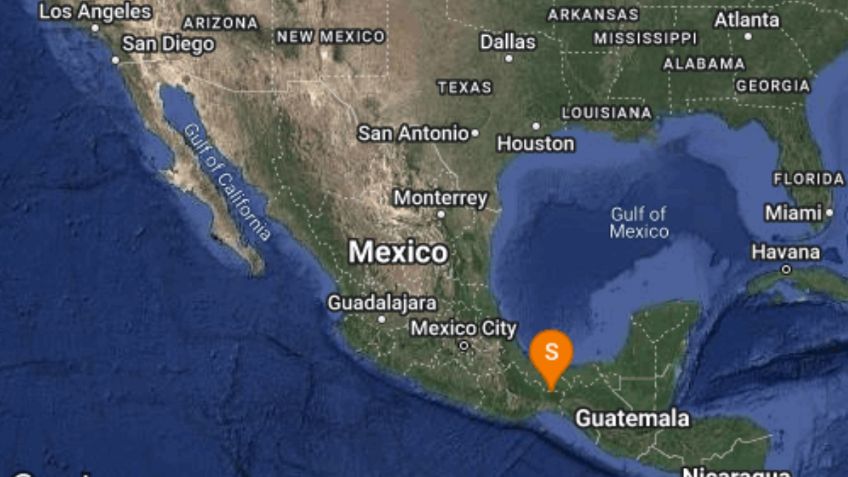 Se registra sismo de magnitud 4.1 en Oaxaca