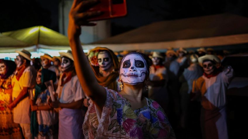 Las ánimas pasean por las calles de Mérida