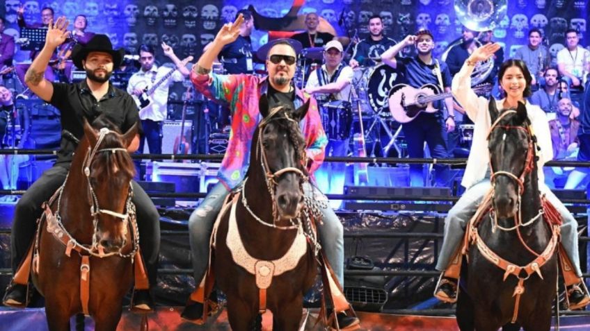 Pepe Aguilar reacciona al nuevo escándalo de Ángela Aguilar y Nodal, así "defendió" a su hija: VIDEO