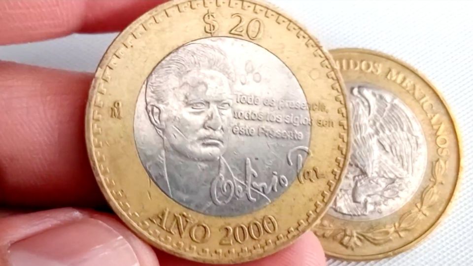 Moneda de 20 pesos que vale millones de pesos en Mercado Libre