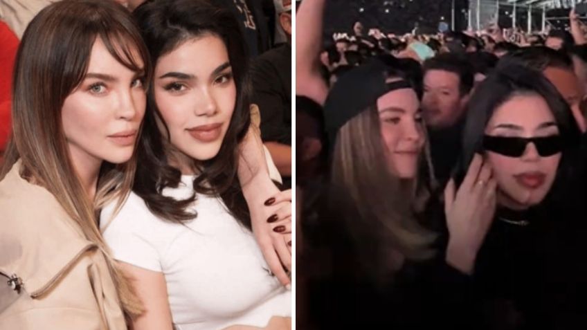 Belinda y Kenia Os disfrutan juntas del concierto de Blink-182 y no pararon de bailar en toda la noche: VIDEO