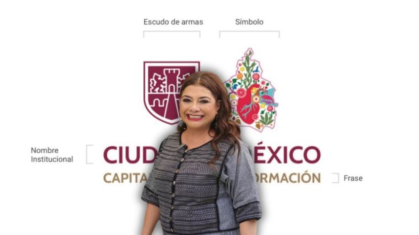 Presentan imagen oficial del gobierno de Clara Brugada