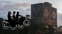 Menores en moto y con navaja asaltan en inmediaciones de Ciudad Universitaria; roban celulares y computadoras