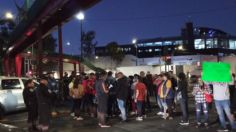 Caos en Insurgentes, manifestantes bloquean Eje 2 a la altura de Tlatelolco por falta de agua