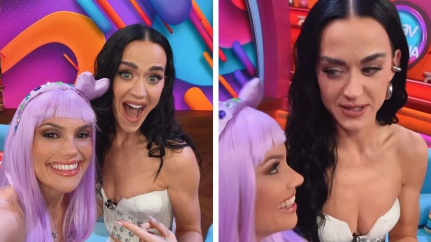 ¿Katy Perry fue sarcástica al felicitar a Tabata Jalil? Su cara la delató | VIDEO