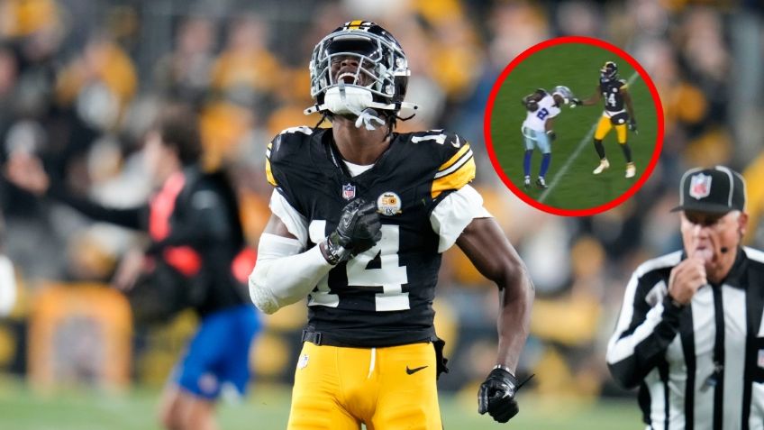 VIDEO: George Pickens, receptor estrella de Pittsburgh es considerado una “amenaza” por sus agresivas conductas en la NFL