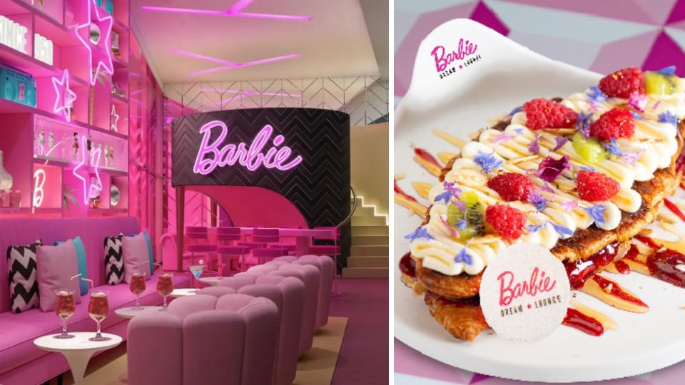 Mattel inauguró un restaurante temático inspirado en Barbie.