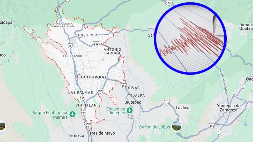 Temblor HOY: se registra sismo de 3.8 en Cuernavaca, Morelos