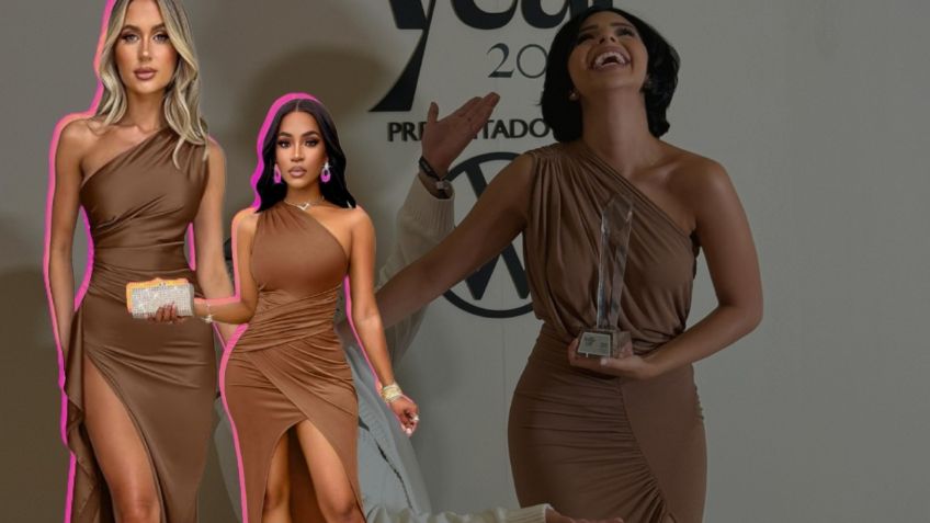 Amazon y Shein venden en solo 300 pesos el vestido que usó Ángela Aguilar en el Premio a la Mujer del Año