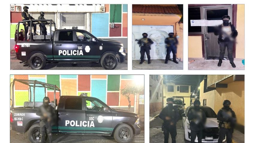 Identifican a Jesús Torres Rojas, alias "El Michoacano", uno de los detenidos en los dos cateos en la GAM