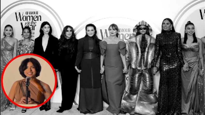 Ángela Aguilar desaira a sus compañeras con quienes comparte el premio de "Mujer del año" y no aparece en la FOTO oficia