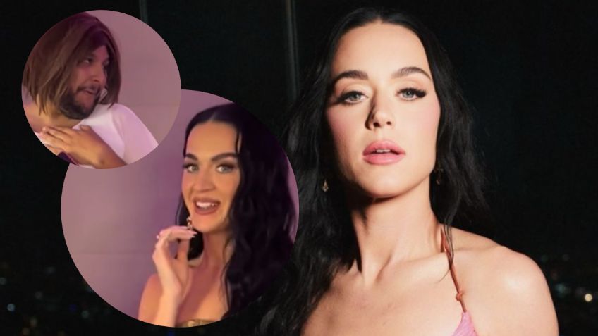 Paco de Miguel también incomodó a Katy Perry con su personaje de "tía" y fans reaccionan, "viviendo el día más random de su vida"