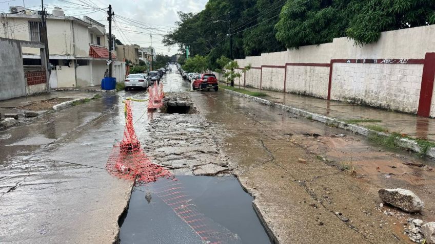 Tres hundimientos de tierra prenden las alertas de los vecinos de Ciudad Madero, piden ayuda