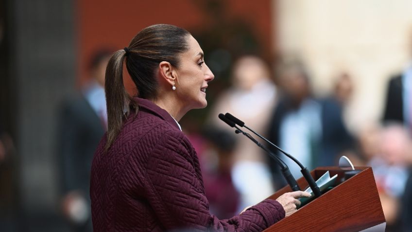 Claudia Sheinbaum se reúne con Carlos Slim y Arturo Elias Ayub en Palacio Nacional 