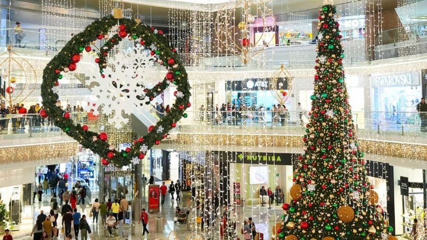 Fechas del encendido del árbol de Navidad en los centros comerciales más populares de CDMX