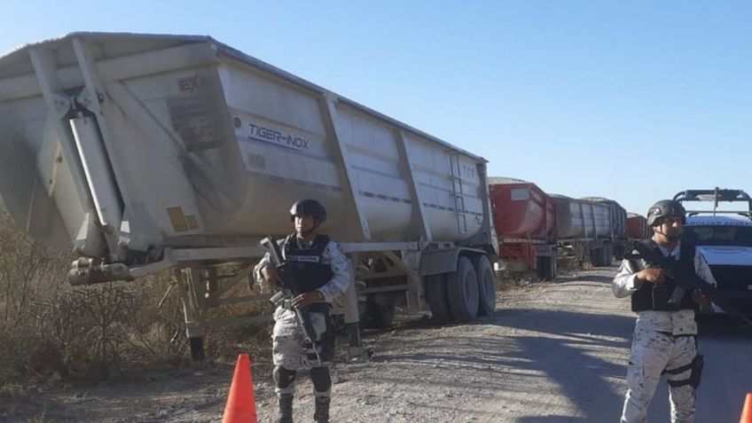 Autoridades de Zacatecas localizan 9 góndolas robadas a la minera Peñasquito