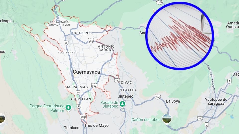 Sismo en Cuernavaca de 3.8