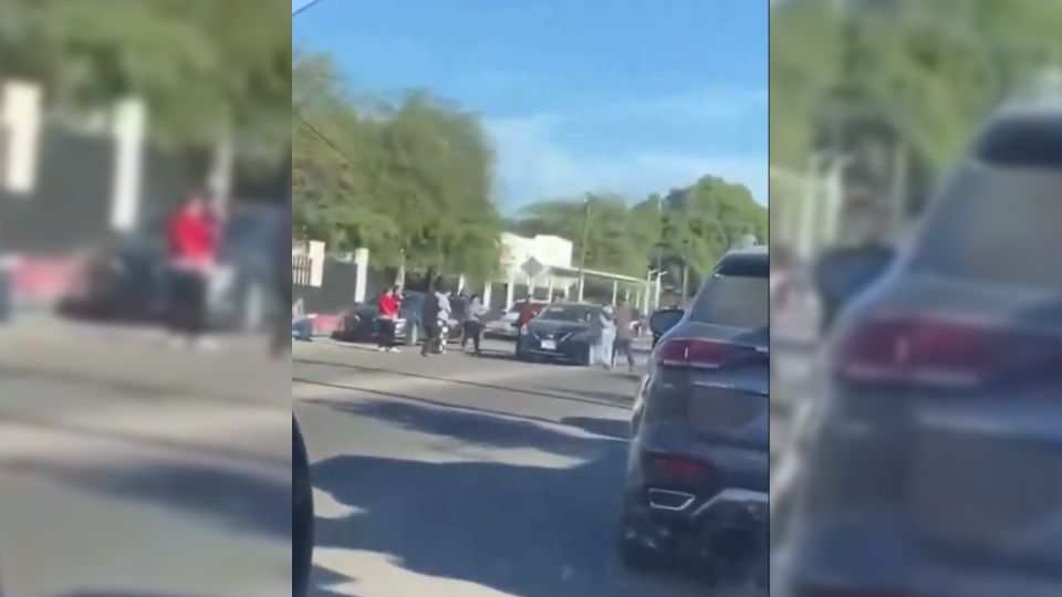 El sujeto arrolló a manifestantes en Hermosillo, Sonora.