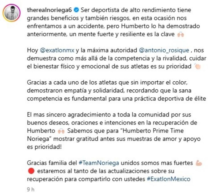 humberto lesion exatlon mexico