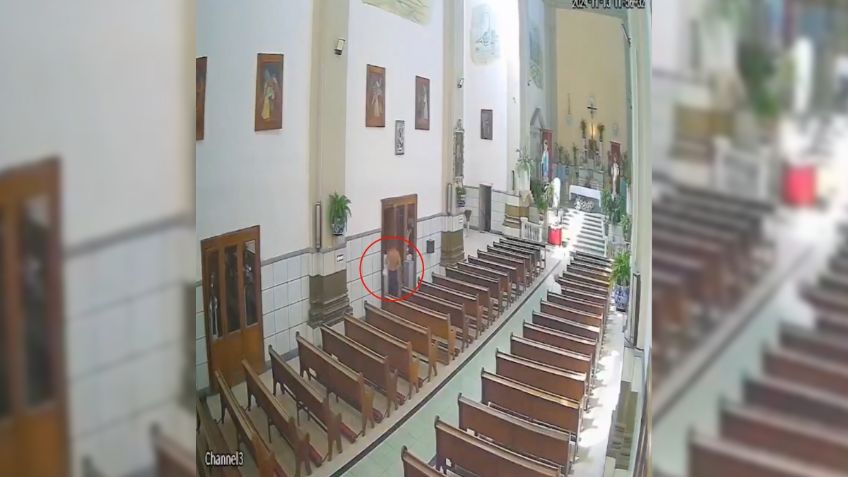 Sujeto roba la escoba de San Martín de Porres de una iglesia