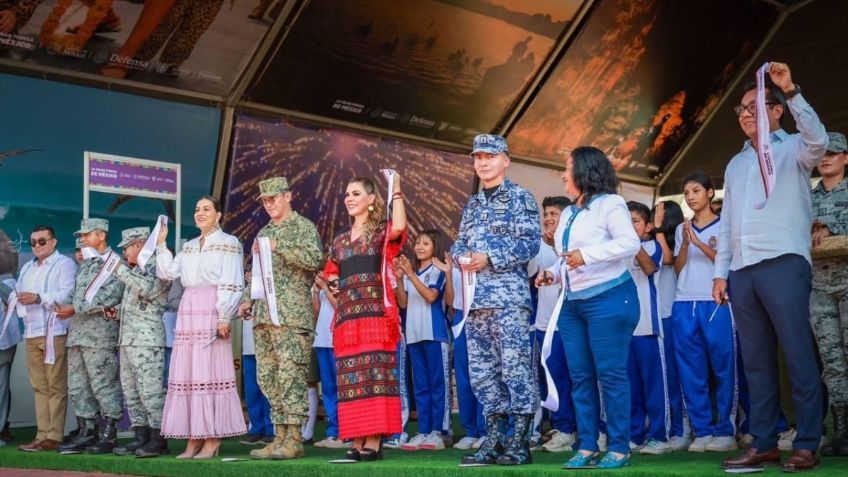 Evelyn Salgado reconoce la labor de las Fuerzas Armadas en la construcción de un mejor Guerrero