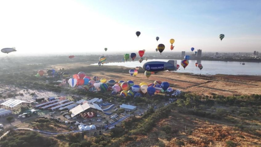 Gobernadora Libia Dennise inaugura el Festival Internacional del Globo 2024