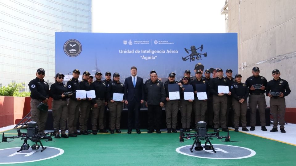 La Unidad 'Águila' se creó en noviembre de 2022, con la misión de hacer uso de plataformas aéreas de última generación para realizar labores de vigilancia.