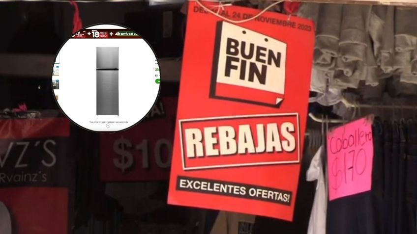 Rematan refrigerador en el Buen Fin en menos de 6 mil pesos; ahorra energía y solo mide 10 pies