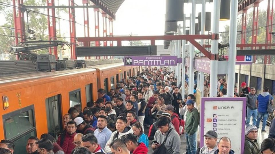 La línea que corre desde Pantitlán hasta La Paz es una de las más transitadas del Valle de México