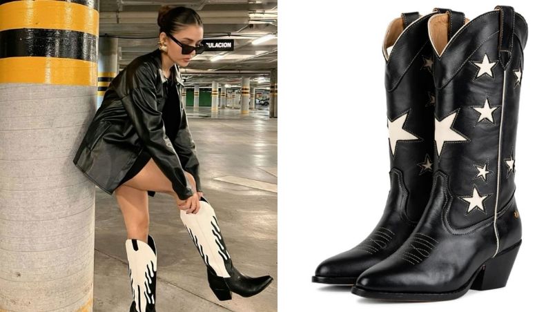 Las botas cowboy siguen en tendencia