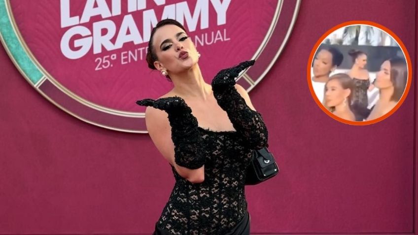 Ignoran a Gala Montes en alfombra roja de los Latin Grammy | VIDEO