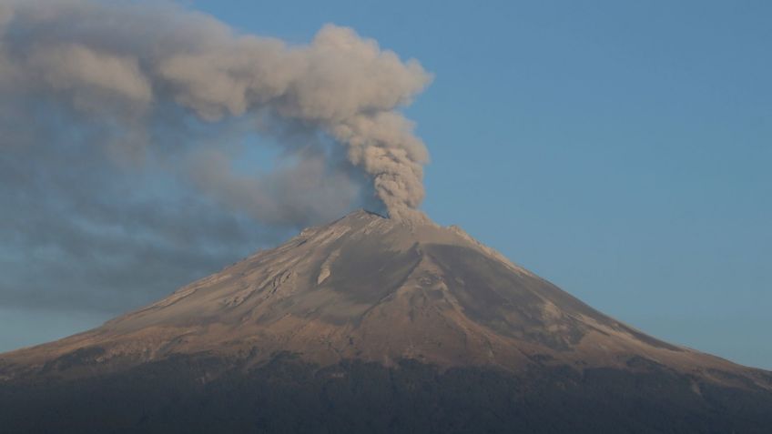 Popocatépetl: habrá caída de ceniza volcánica en estas alcaldías de la CDMX