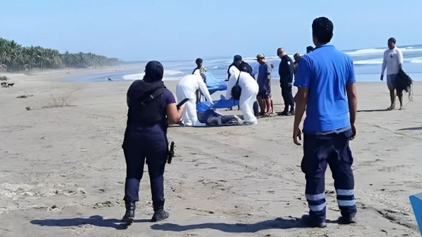 Encuentran el cuerpo de Jesús Emmanuel E., estudiante de 17 años que fue arrastrado por una ola en Michoacán