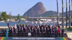 Claudia Sheinbaum y mandatarios del mundo se toman la foto oficial del G20