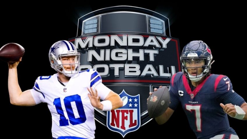 Monday Night Football: dónde y a qué hora el partido de los Houston Texans vs Dallas Cowboys