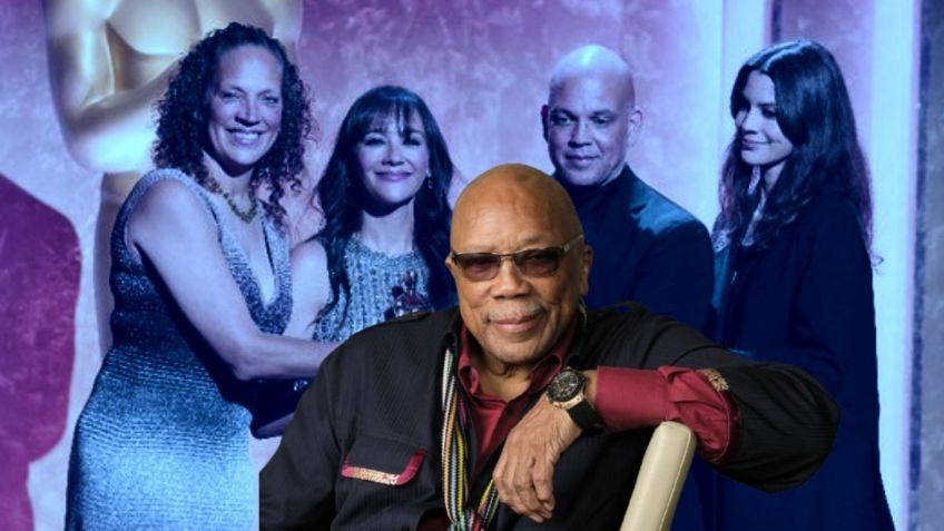 Quincy Jones recibió un Oscar honorífico póstumo durante la gala de los Governors Awards